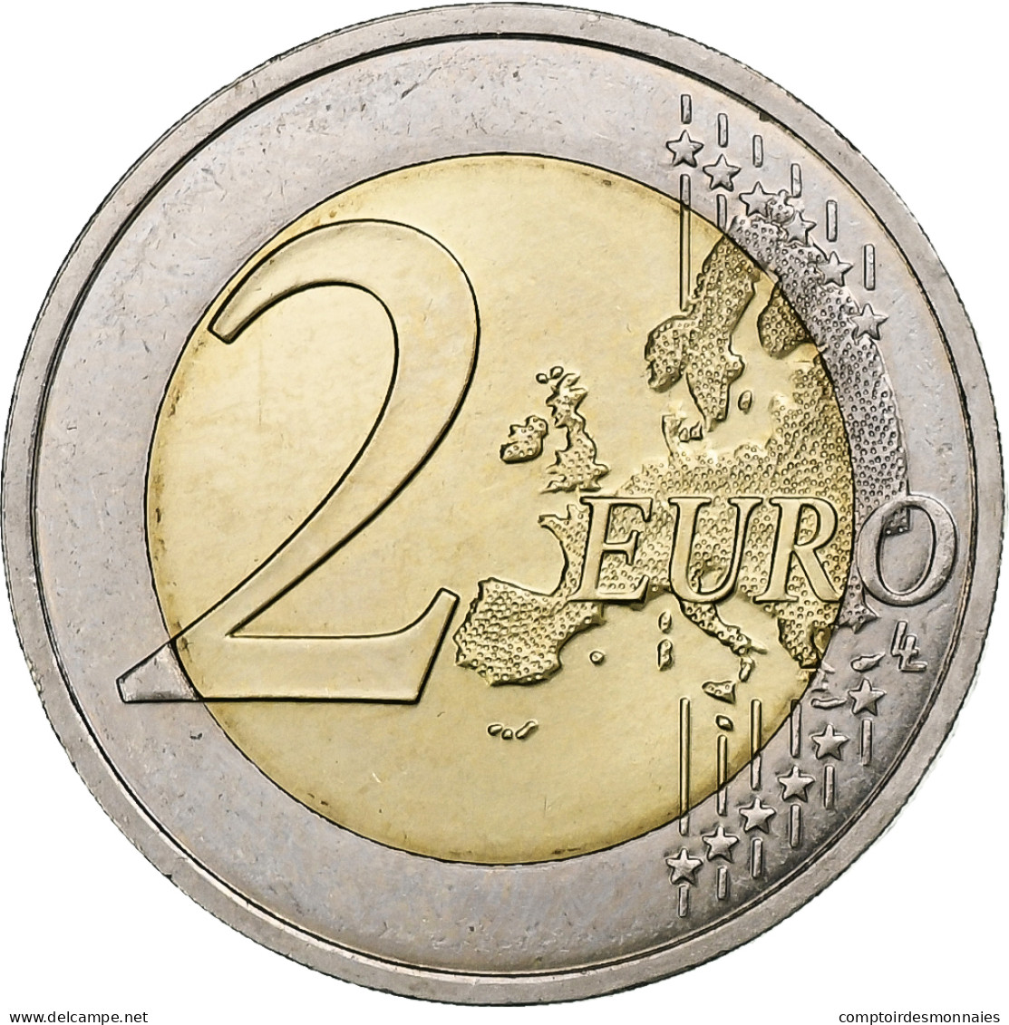 Malte, 2 Euro, Maltese Cross, 2008, SUP+, Bimétallique - Malta