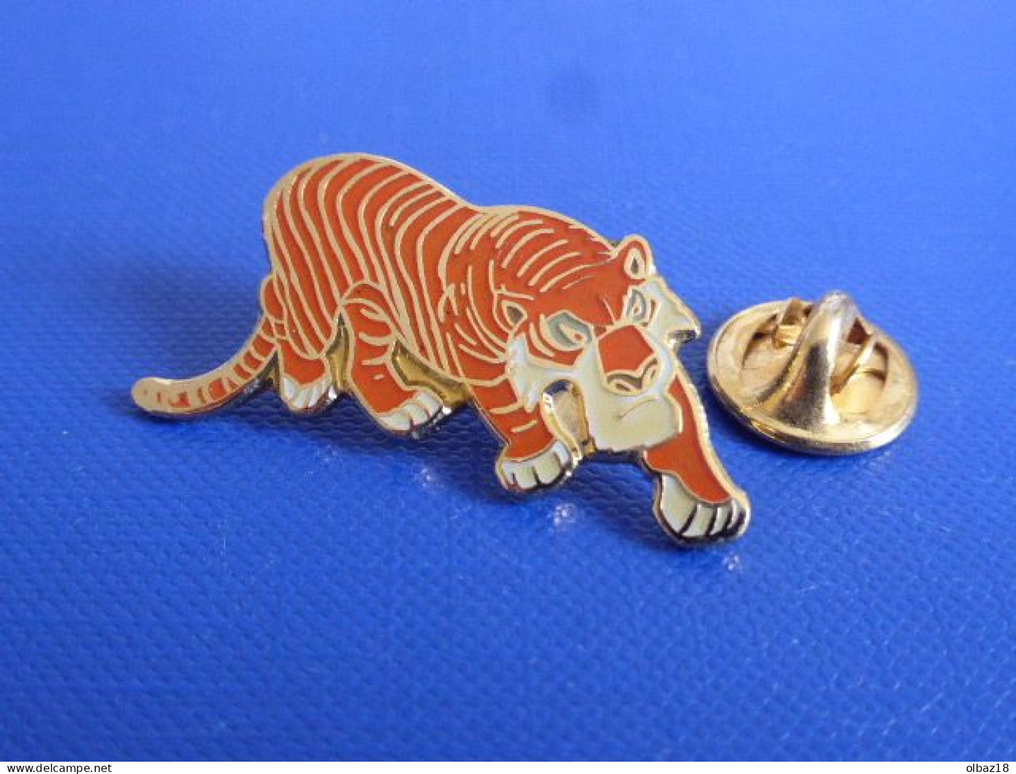 Pin's Disney Tigre Shere Khan - Le Livre De La Jungle - Dessin Animé - Arthus Bertrand (GA43) - Disney