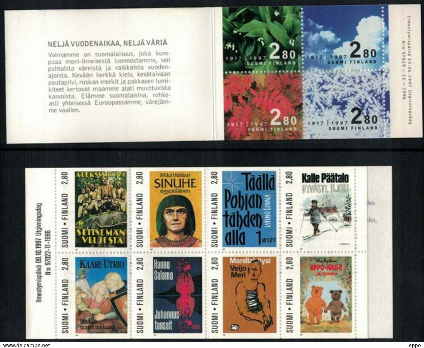 1997 Finland Complete Year Set MNH **, 3 Scans. - Ganze Jahrgänge