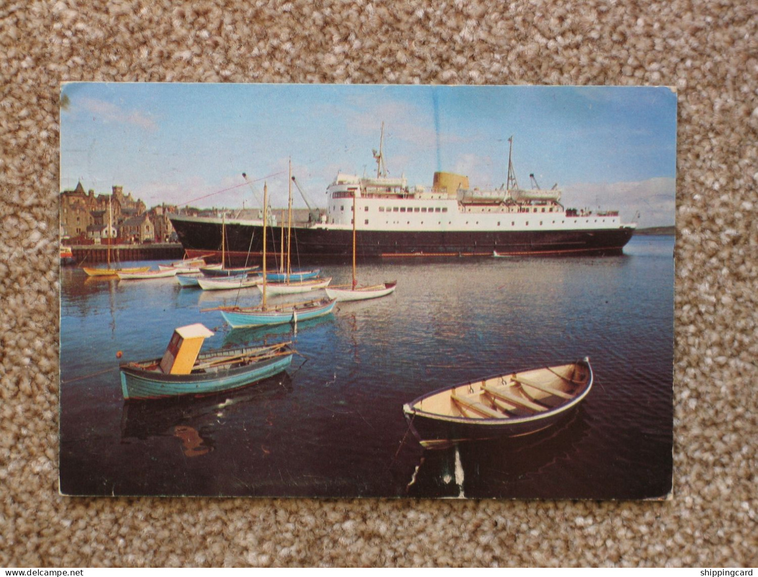 P+O ST CLAIR AT LERWICK - Ferries