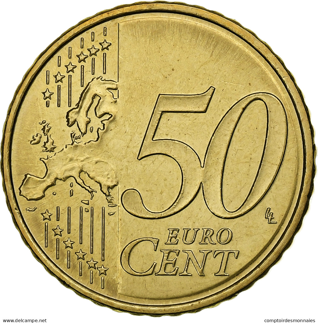 Estonie, 50 Euro Cent, 2011, Vantaa, FDC, Laiton, KM:66 - Estonie