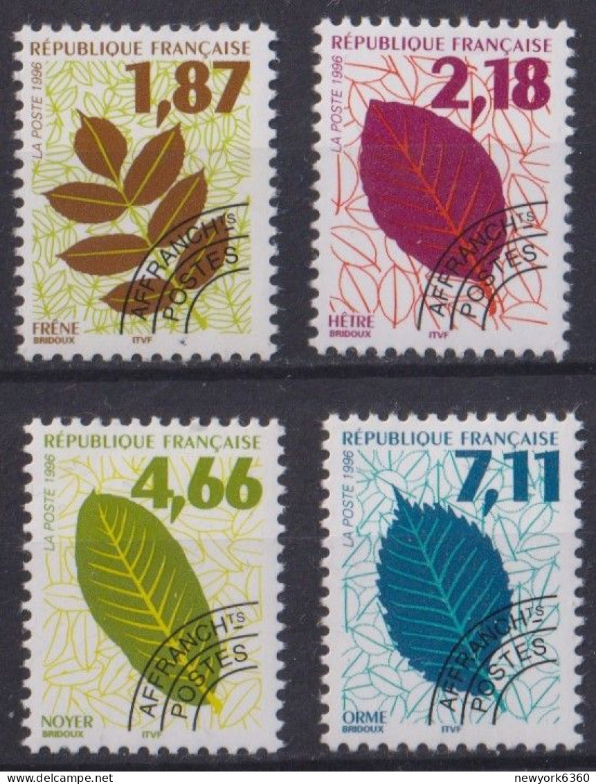 1996 FRANCE PREO N** 236 A 239 MNH - 1989-2008