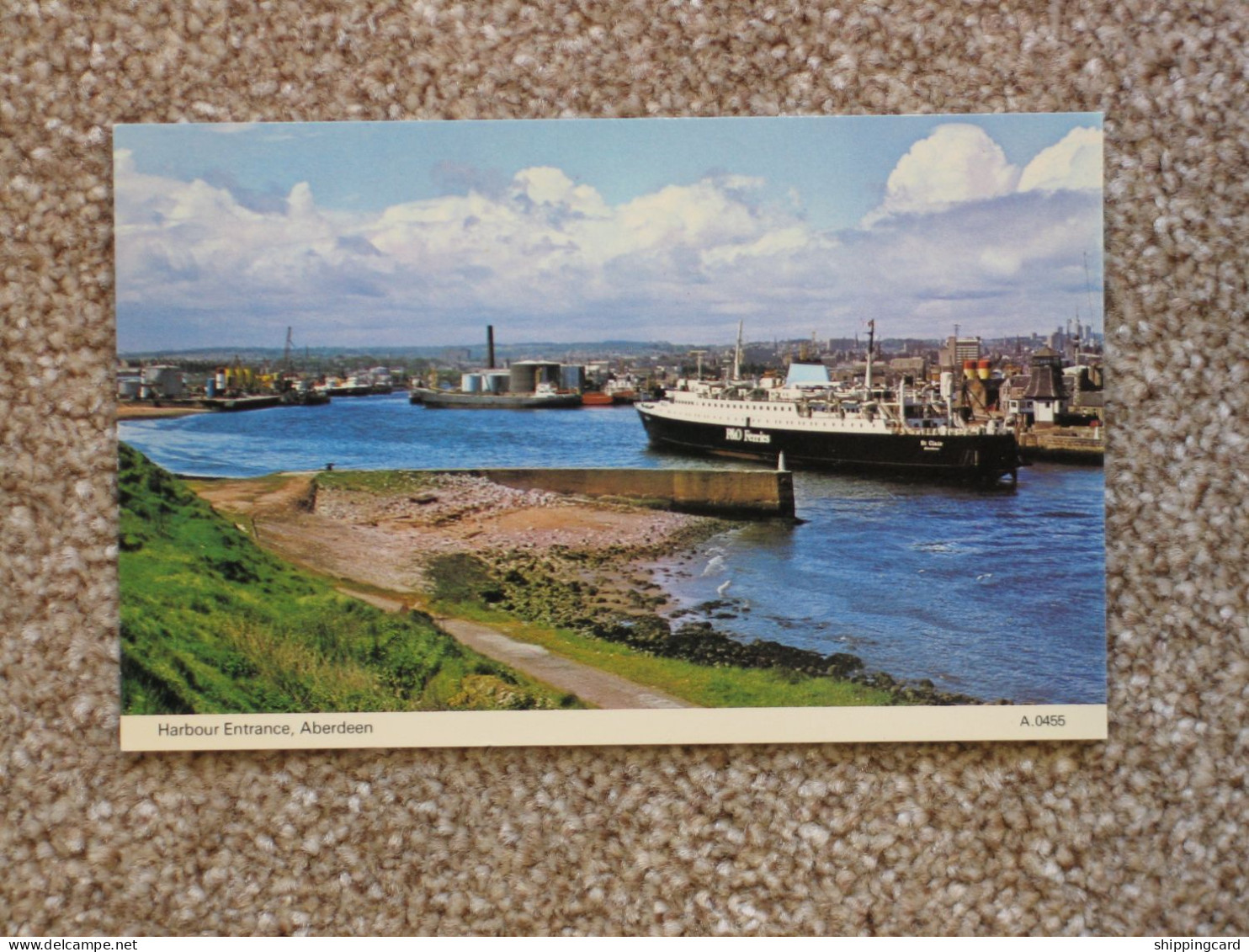 P+O ST CLAIR ENTERING ABERDEEN - Ferries