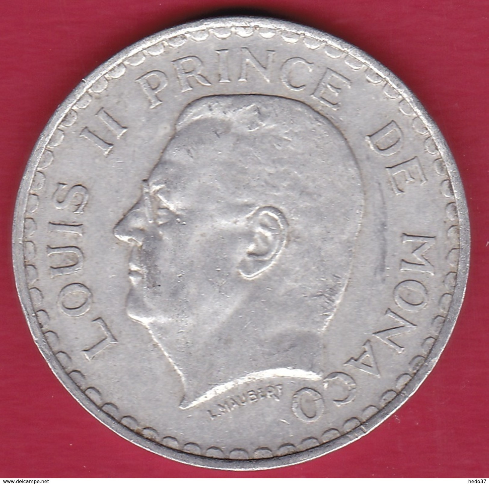 Monaco - Louis II - 5 Francs Aluminium (1943) - 1922-1949 Louis II.