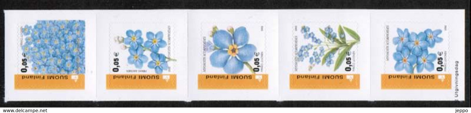 2002 Finland, 0,05 Strip II Printing MNH. - Unused Stamps