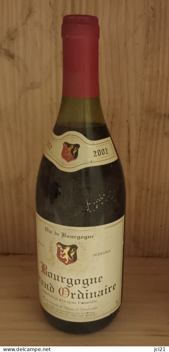 31Bouteille De Vin " BOURGOGNE Grand Ordinaire 2002 " Pierre Vincent Montagny Les Beaune  (_Dv31) - Vin