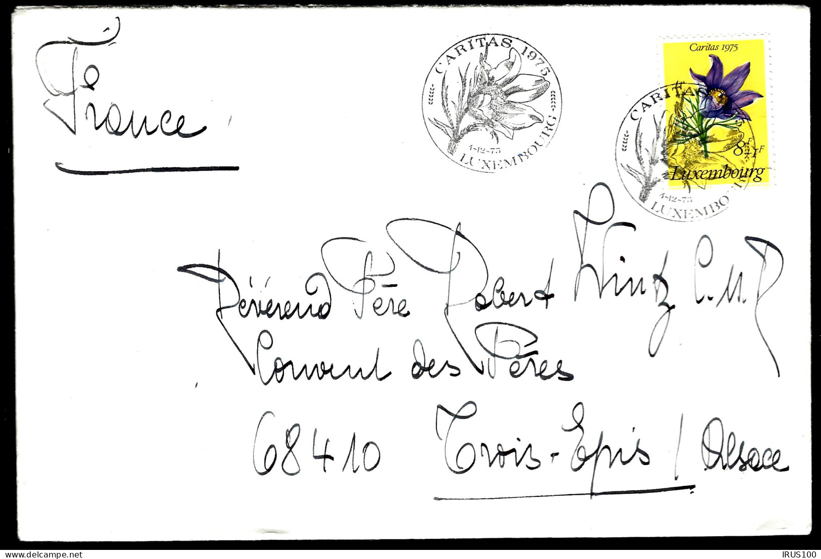 CARITAS - 8F+1F  - LUXEMBOURG -  - Cartas & Documentos