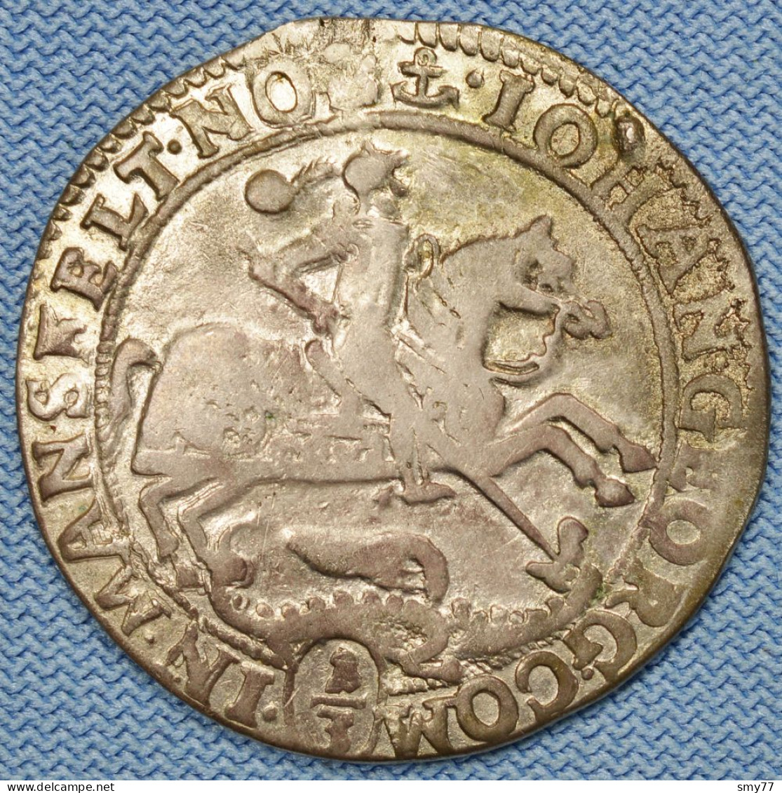 Mansfeld Eisleben • 1/3 Thaler 1672 • Johann Georg III • Taler •  HRR / German States • [24-476] - Autres & Non Classés