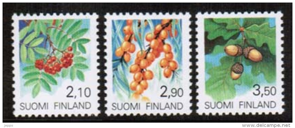 1991 Finland, Definitive Stamps ** - Ongebruikt