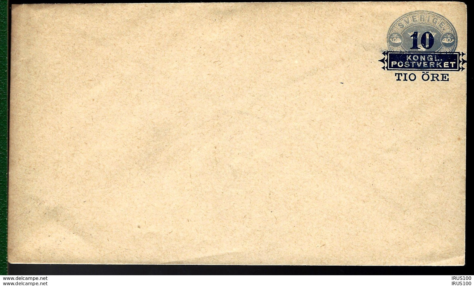 ENTIER POSTAL SURCHARGÉ / GANZSACHE / POSTAL STATIONERY - SUÈDE - ANNÉES 1890 / 1900 - - Entiers Postaux