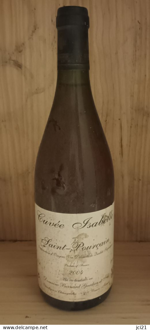 Bouteille De Vin " SAINT POURCIN Cuvée Isabelle  2004 "   (_Dv30) - Wine