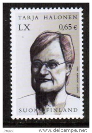 2003 Finland, President Tarja Halonen MNH. - Neufs