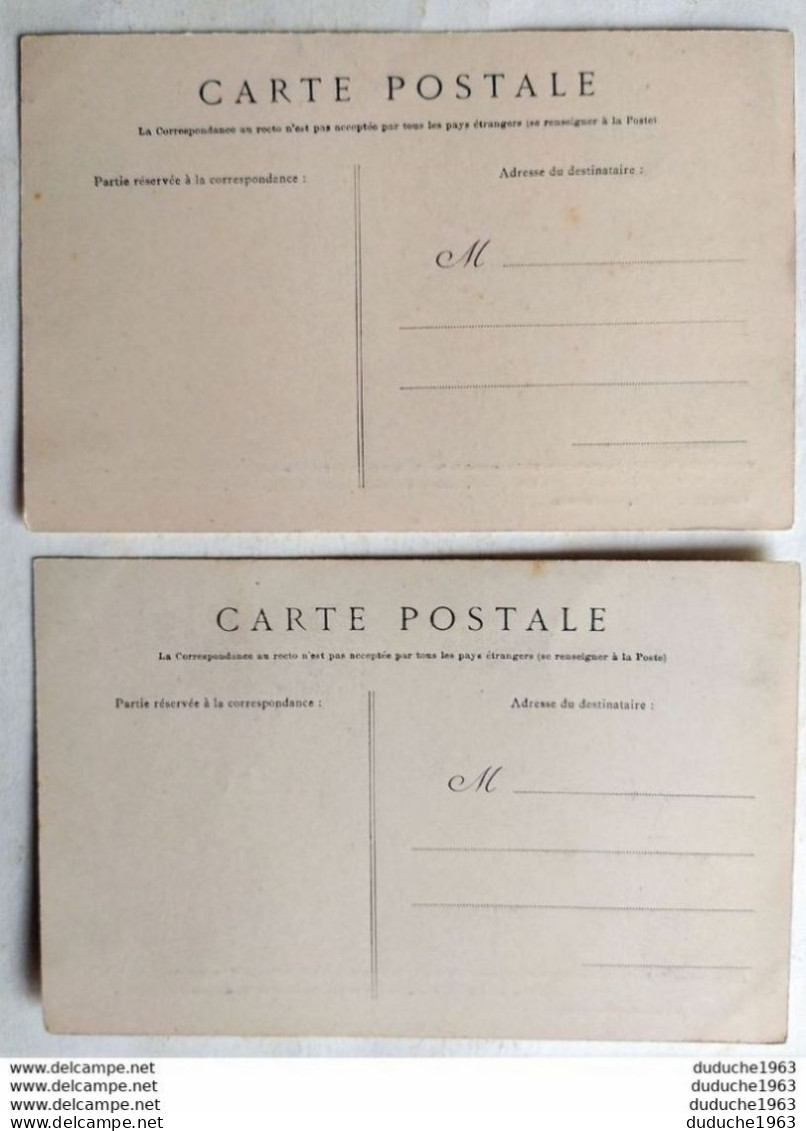 Série 14 CPA Fontainebleau. Reconstitution théâtrale XVe/XVIe siècle. Farce de Maistre Pathelin 1904