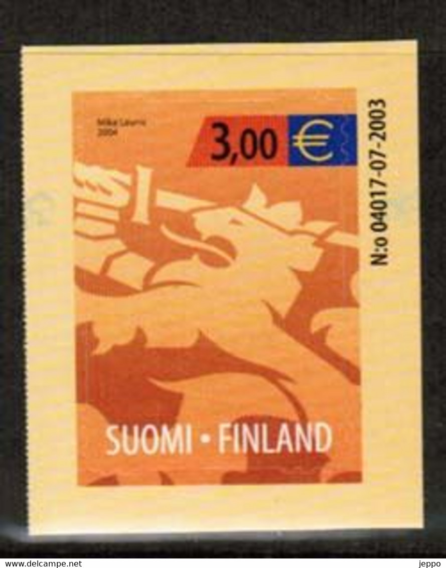 2004 Finland, 3,00 The Lion Of Finland MNH. - Ongebruikt