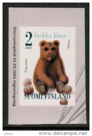 2004 Finland, Bear MNH. - Unused Stamps