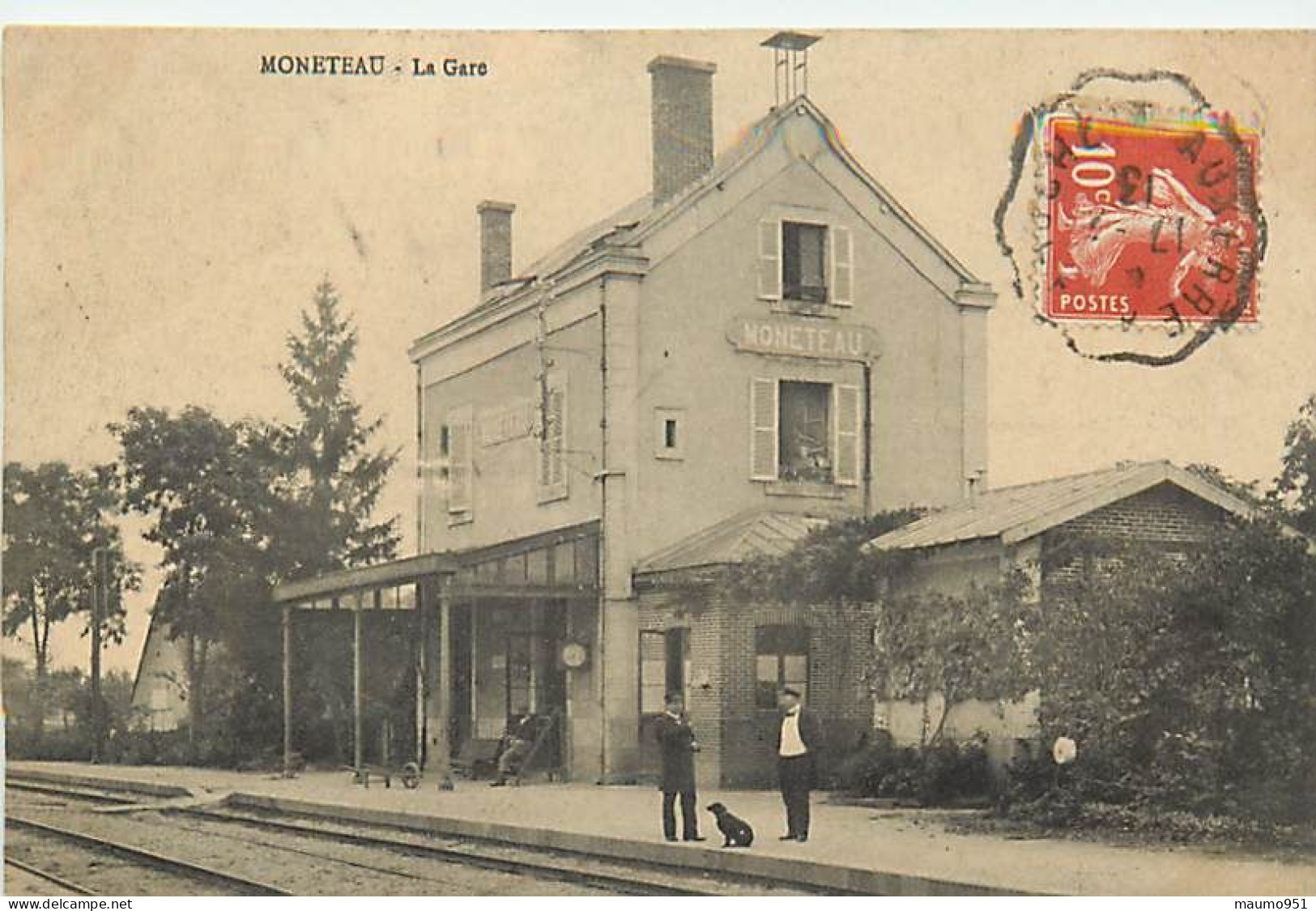 89  MONETEAU - LA GARE - Moneteau