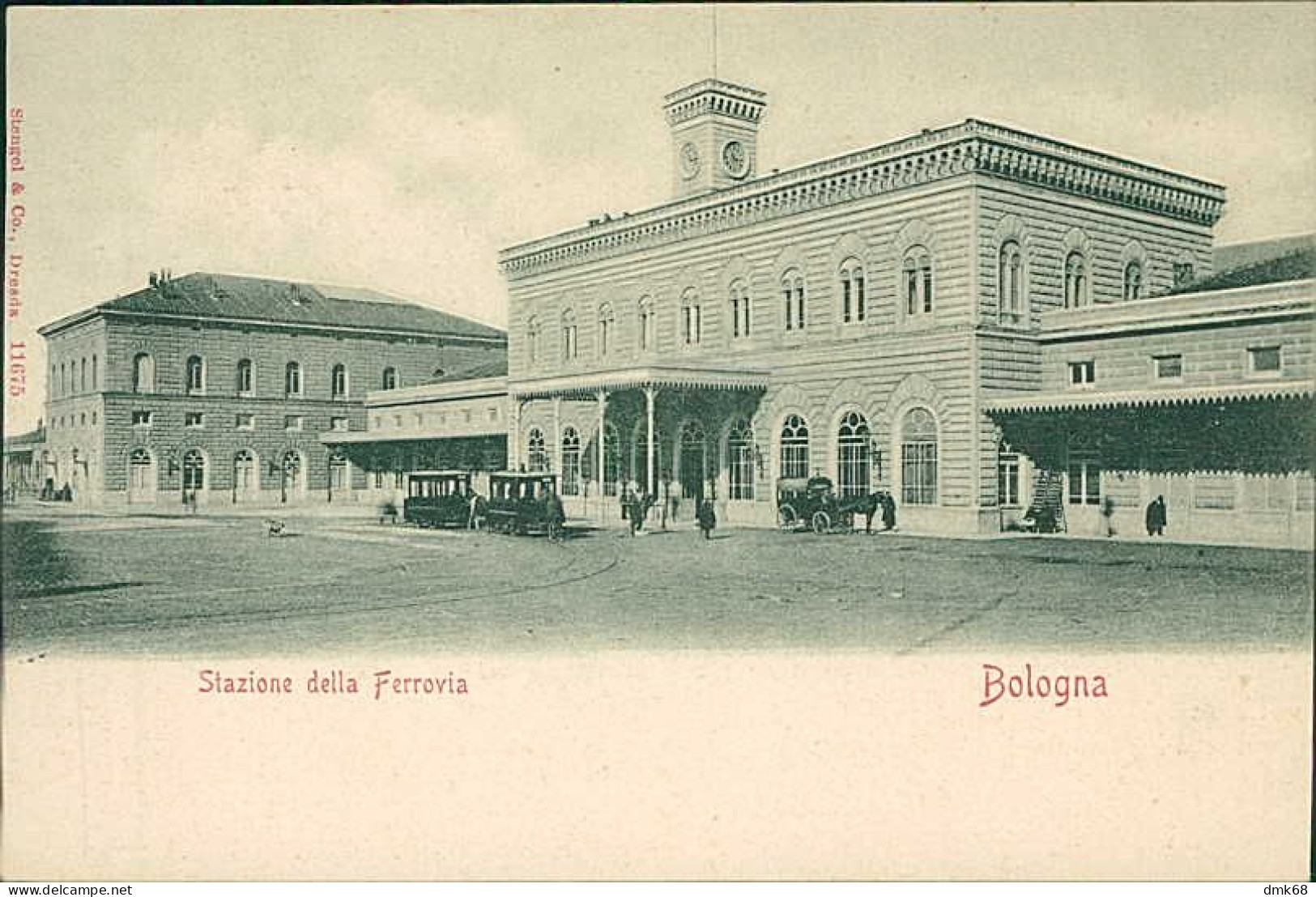 BOLOGNA - STAZIONE DELLA FERROVIA - 1900s (20414) - Bologna