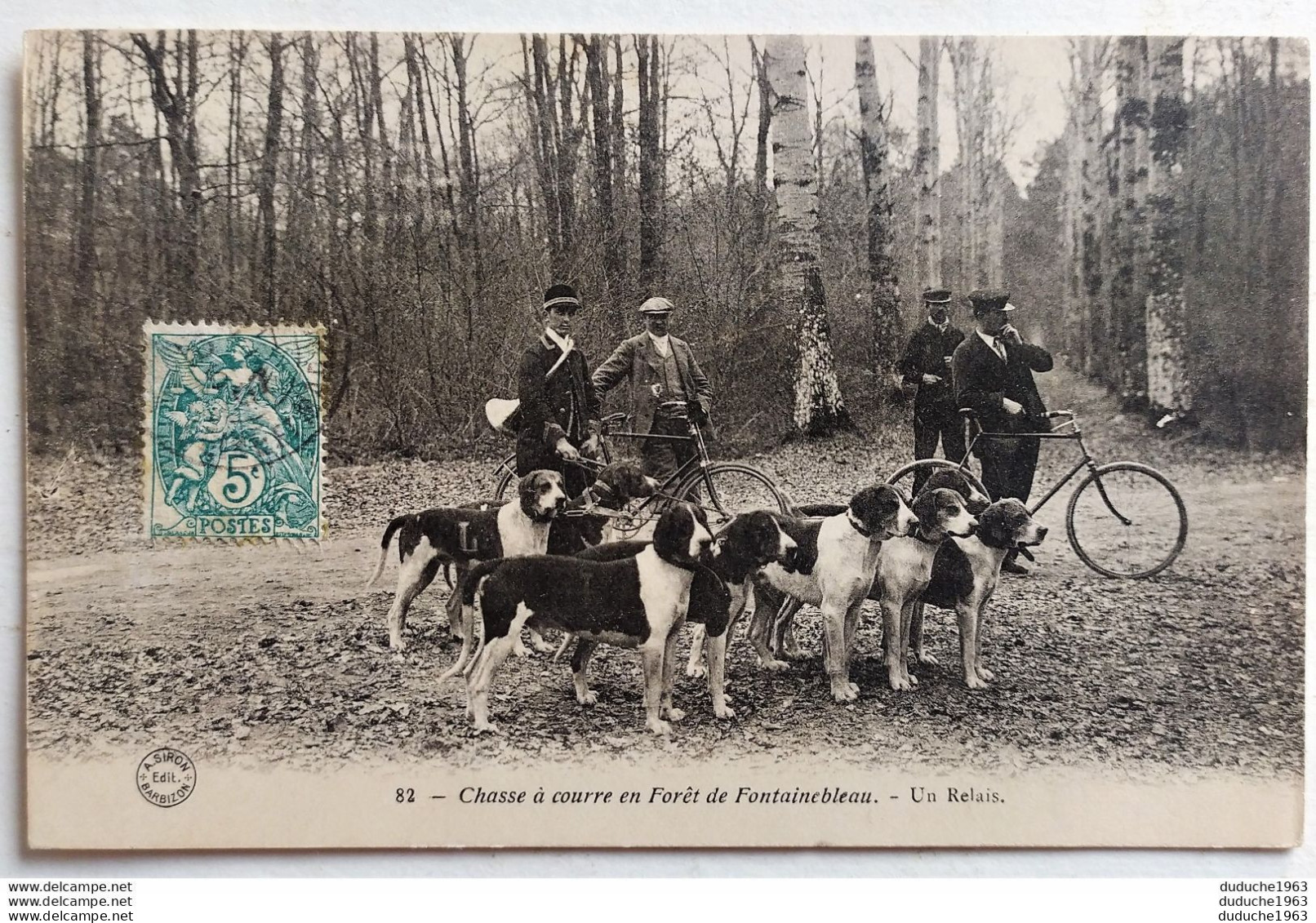 CPA - Chasse à Courre En Forêt De Fontainebleau - Jagd