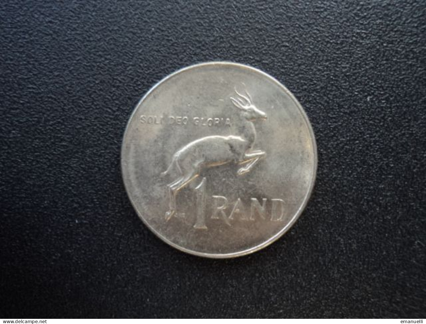 AFRIQUE DU SUD * : 1 RAND   1977    KM 88a     SPL - Afrique Du Sud