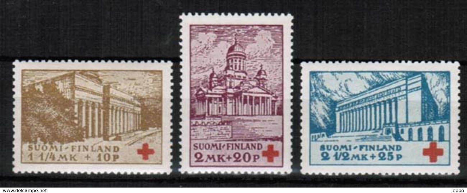 1932 Finland Red Cross Complete Set MNH. - Nuovi