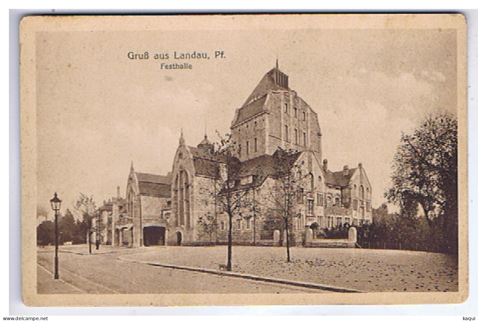 ALLEMAGNE - Gruss Aus LANDAU, Pf. - Festhalle - J. C. L. Nr 103 - Landau