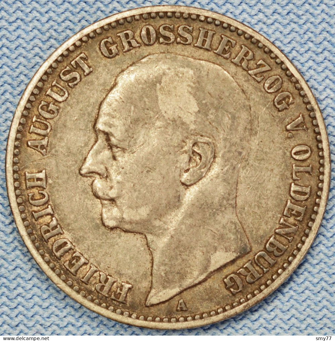 Oldenburg • 2 Mark 1901 ►Very Rare Keydate◄  In High Grade / Patina • Mint.: 75'000 Ex • HRR / German State • [24-479] - Otros & Sin Clasificación