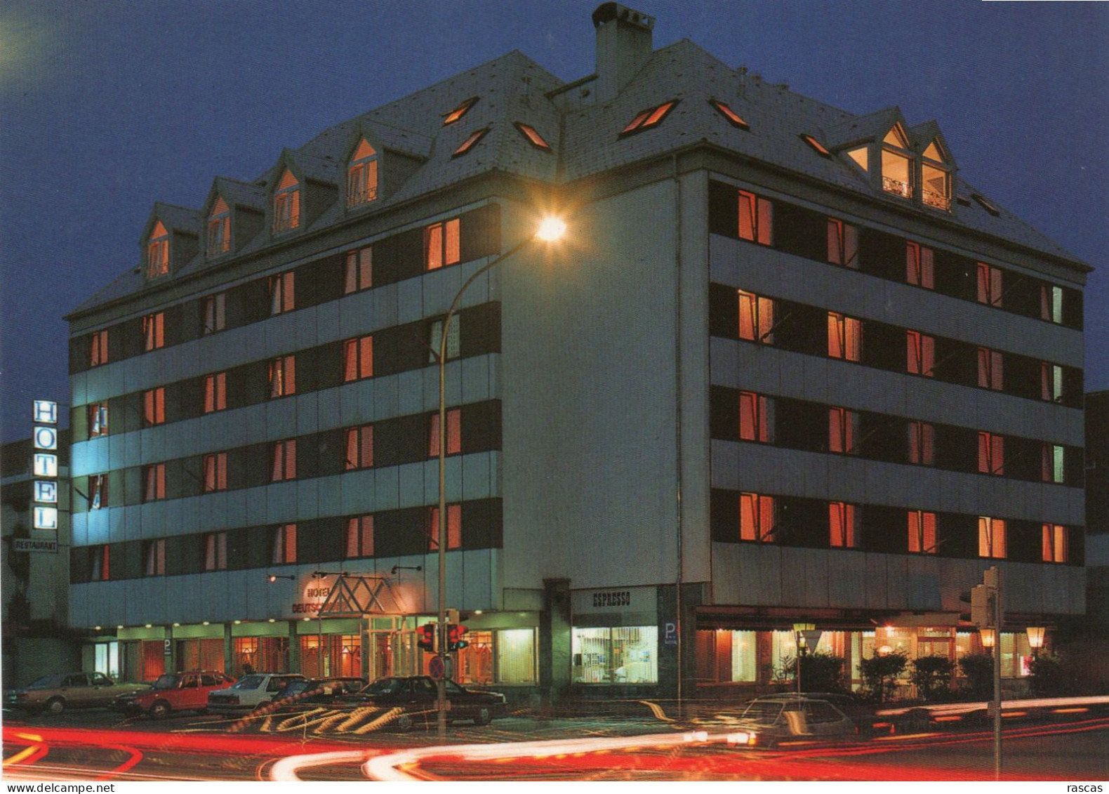 CPM - R - AUTRICHE - VORARLBERG - BREGENZ AM BODENSEE - HOTEL DEUTSCHMANN - Bregenz
