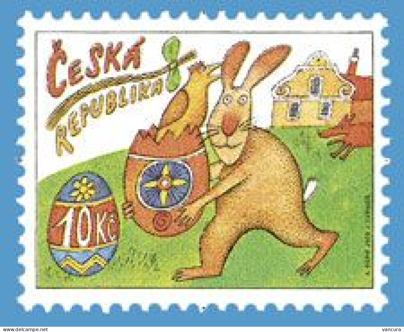 ** 590 Czech Republic Easter 2009 Hare - Pasen