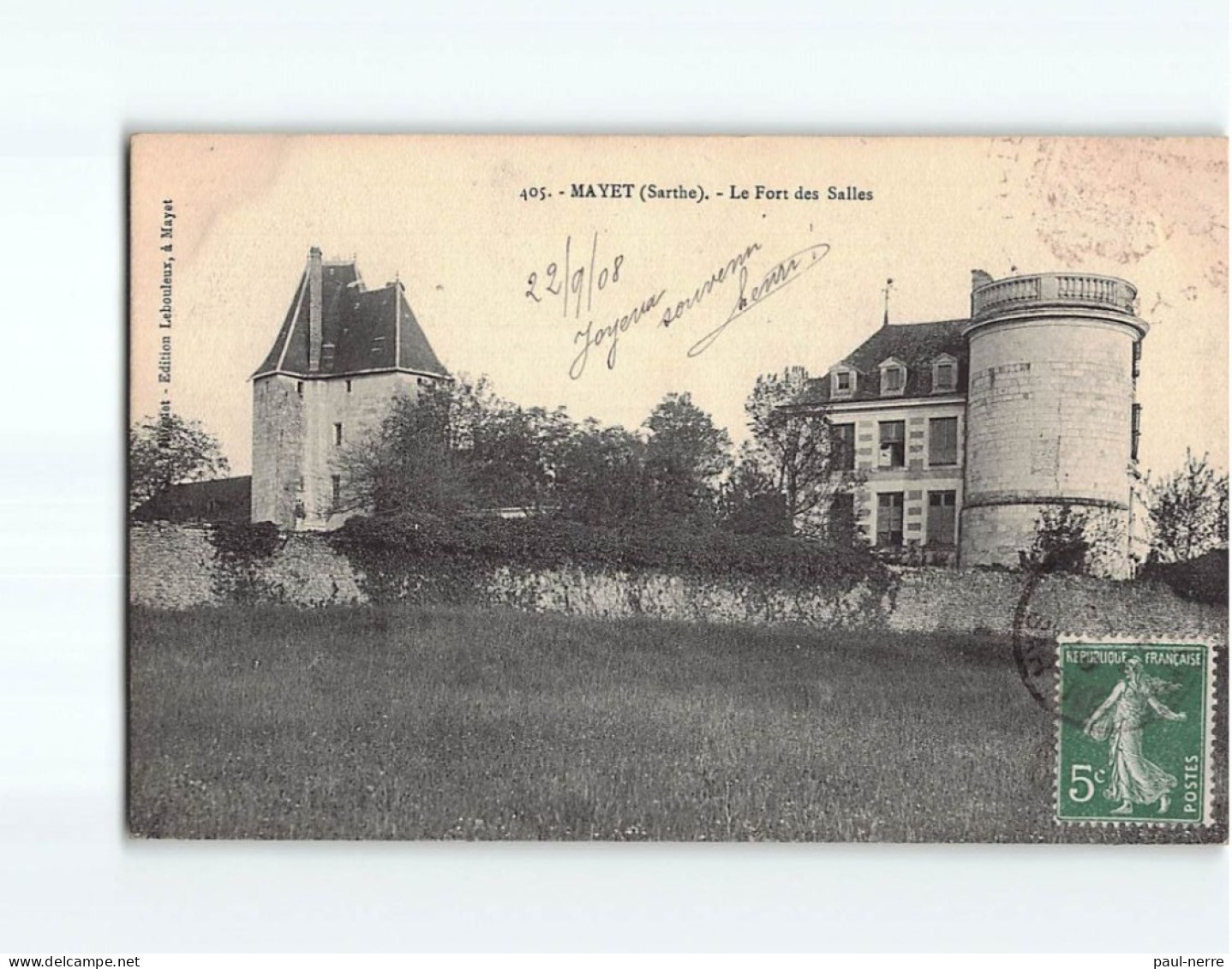 MAYET : Le Fort Des Salles - Très Bon état - Mayet