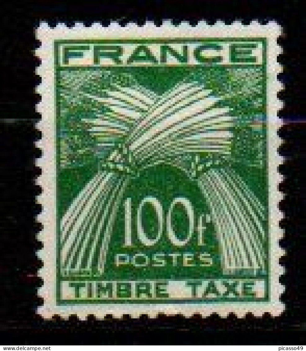 Timbre Taxe N° T89 * - 1859-1959 Mint/hinged