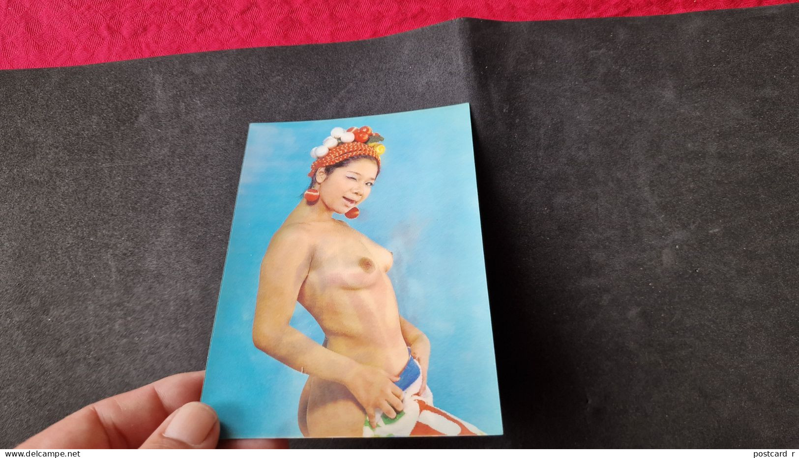 3d 3 D Lenticular Stereo Postcard  Naked Girl    A 228 - Stereoskopie