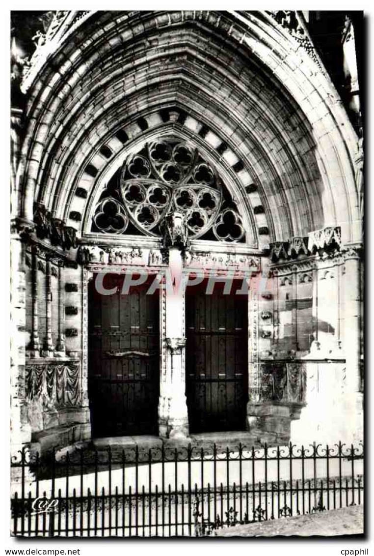 CPM L&#39Epine Basilique Notre Dame De L&#39Epine Portail Du Transept Sud - L'Epine