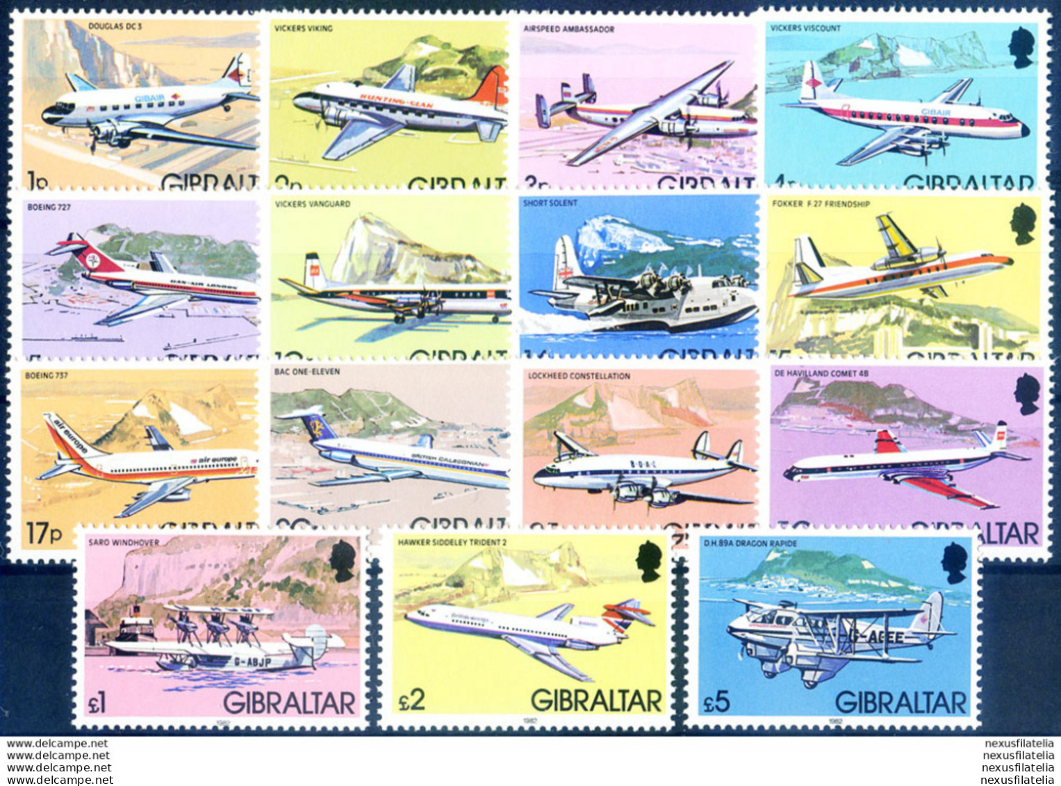Definitiva. Storia Dell'aviazione 1982. - Gibraltar