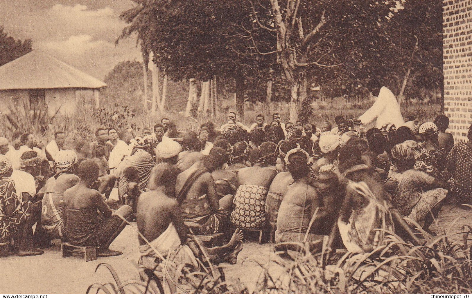 Mission De Coquilhatville Congo Belge L'instruction Aux Catéchistes - Belgisch-Kongo