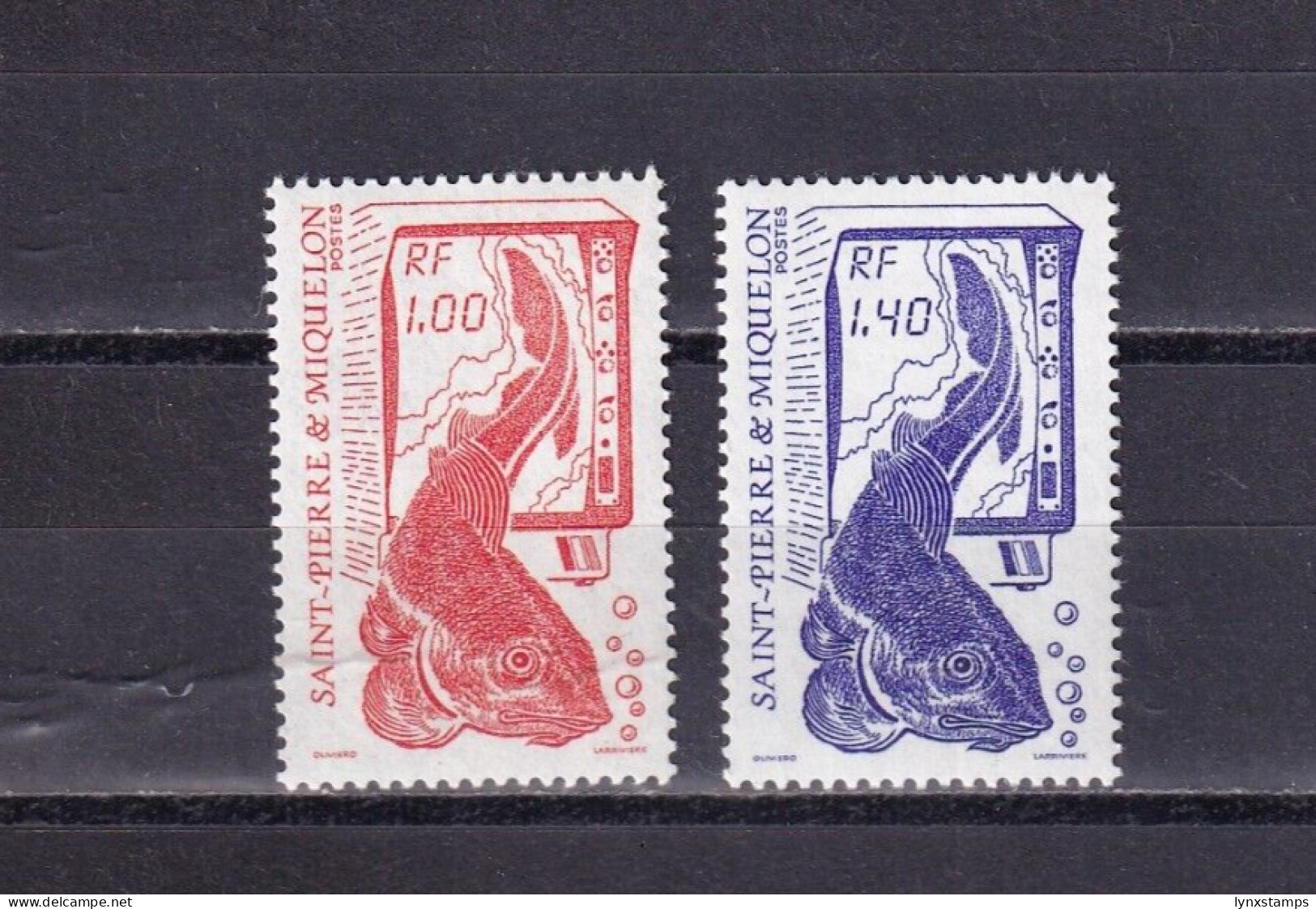 SA03 St Pierre Et Miquelon France 1986 Fishing Mint Stamps - Unused Stamps