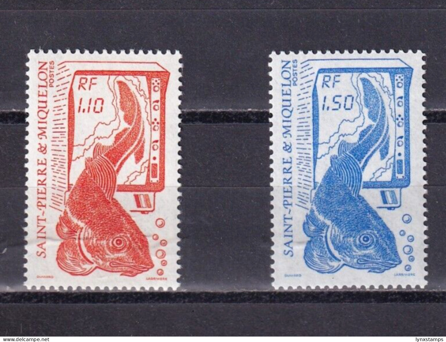 SA03 St Pierre Et Miquelon France 1987 Fishing Mint Stamps - Ongebruikt