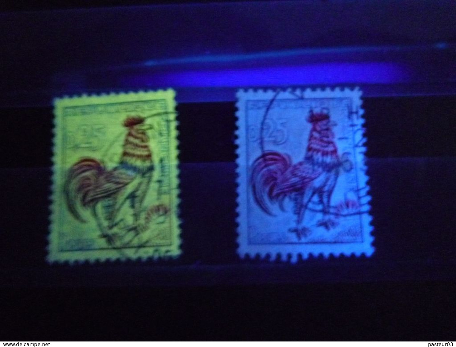 1331 D Coq De Decaris Dit Coq D'Or (à Côté D'un Normal) Oblitéré - Used Stamps