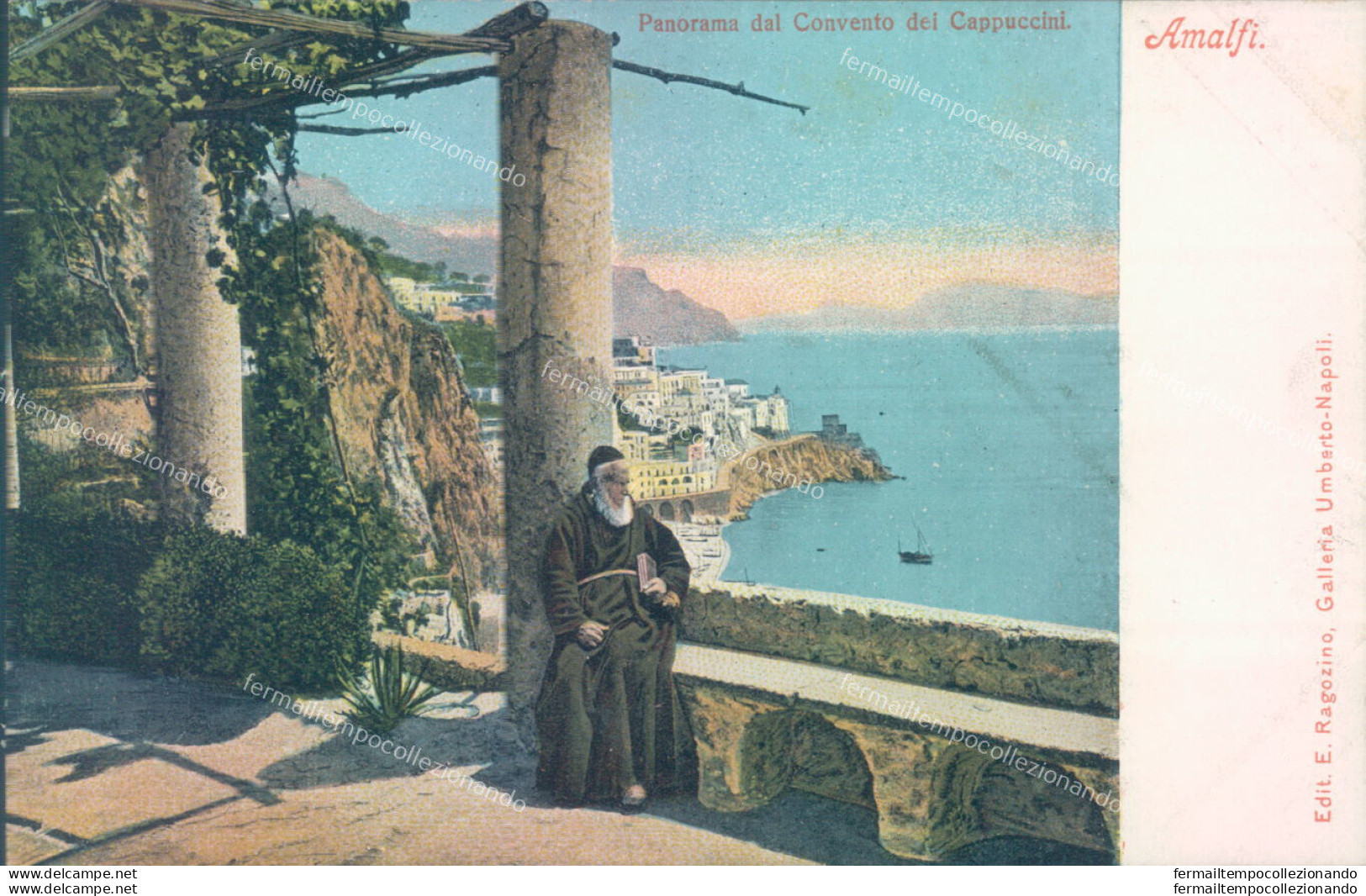 Aa88 Cartolina Amalfi Provincia Di Salerno - Salerno