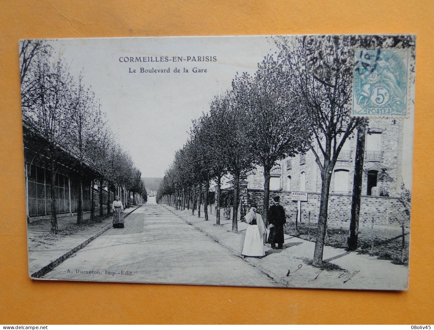CORMEILLES En PARISIS -- Le Boulevard De La Gare - ANIMEE - Cormeilles En Parisis