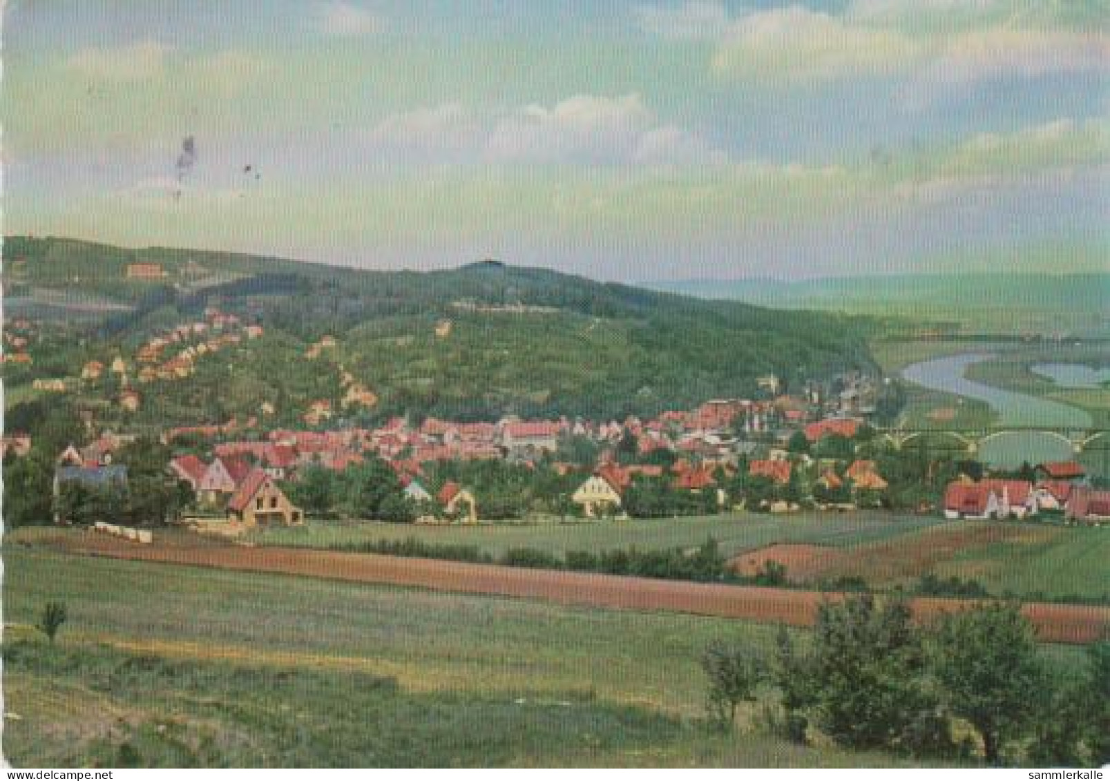 1049 - Vlotho - Mit Ebenöde, Amthausberg (Burgterrasse) Und Dem Wiehengebirge (Ferne) Vom Winterberg Aus - 1965 - Vlotho