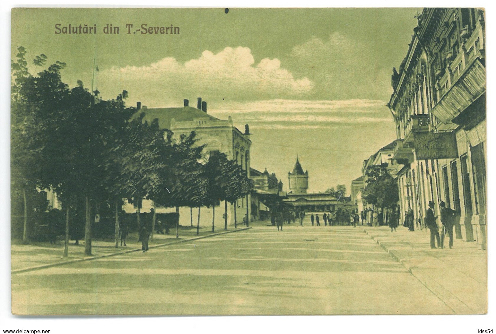 RO 52 - 20345 TURNU-SEVERIN, Romania - Old Postcard - Unused - Rumania