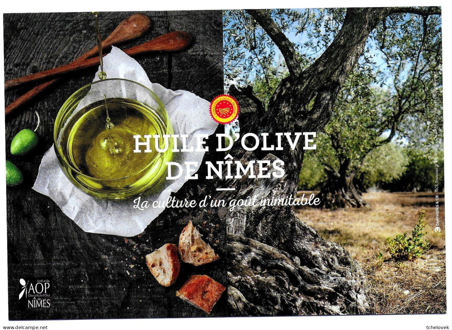 0 Regions. PACA. 4 Cp. Lucques (1) & Pays Des Oliviers & Coucher Soleil 1958 & Huile D'Olive Nimes - Provence-Alpes-Côte D'Azur