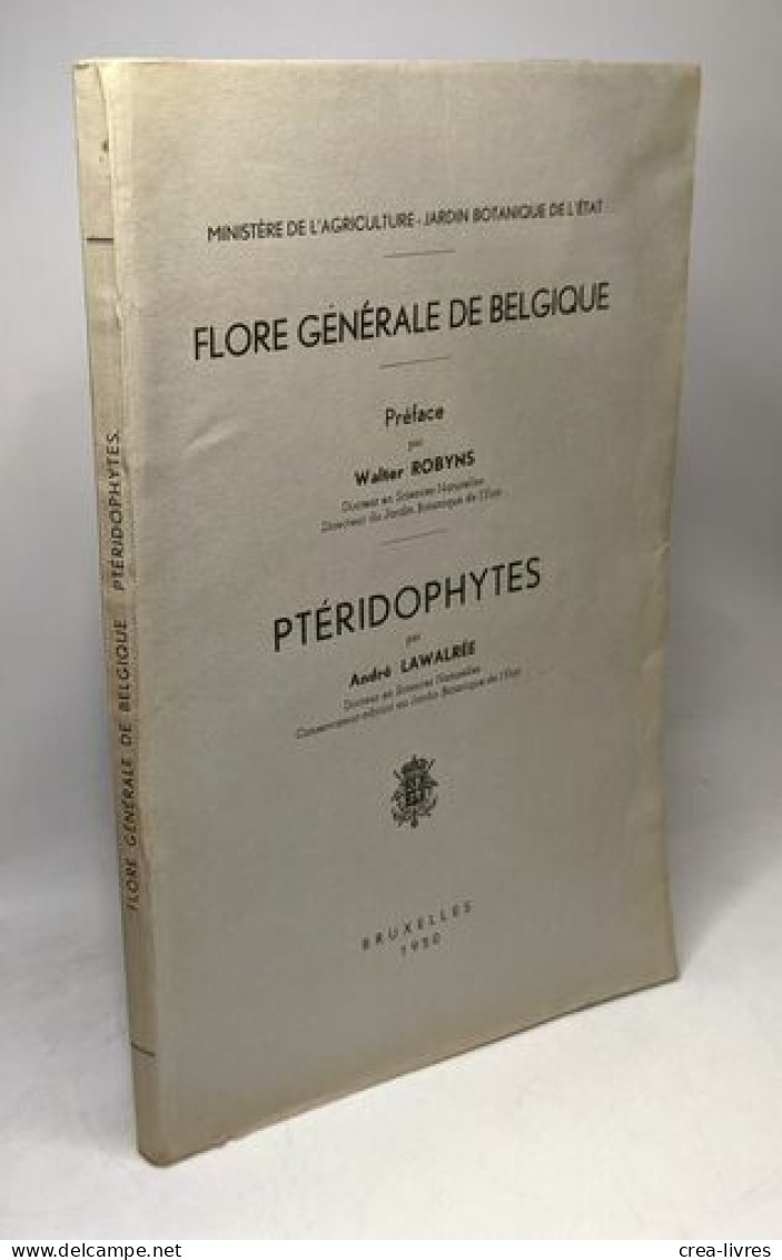 Ptéridophytes / Flore Générale De Belgique - Ohne Zuordnung