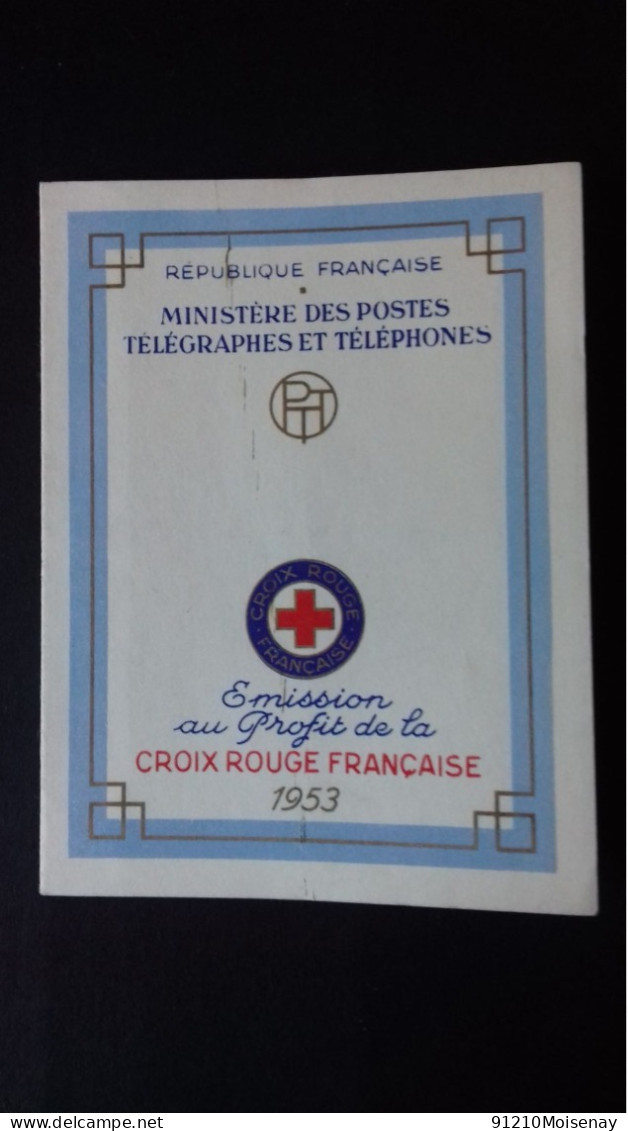 FRANCE CARNET CROIX ROUGE  N° 2002 ** De   1953    LOT - Cruz Roja