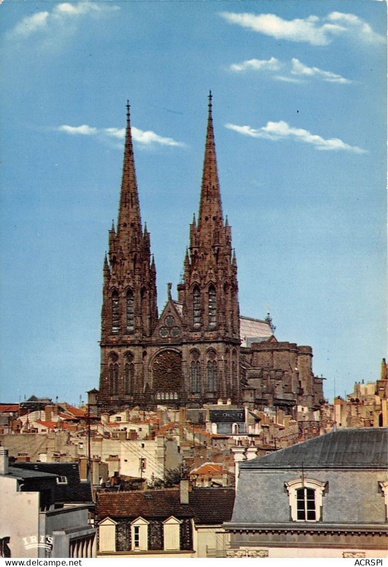 CLERMONT FERRAND La Cathedrale 13(scan Recto-verso) MA2222 - Clermont Ferrand