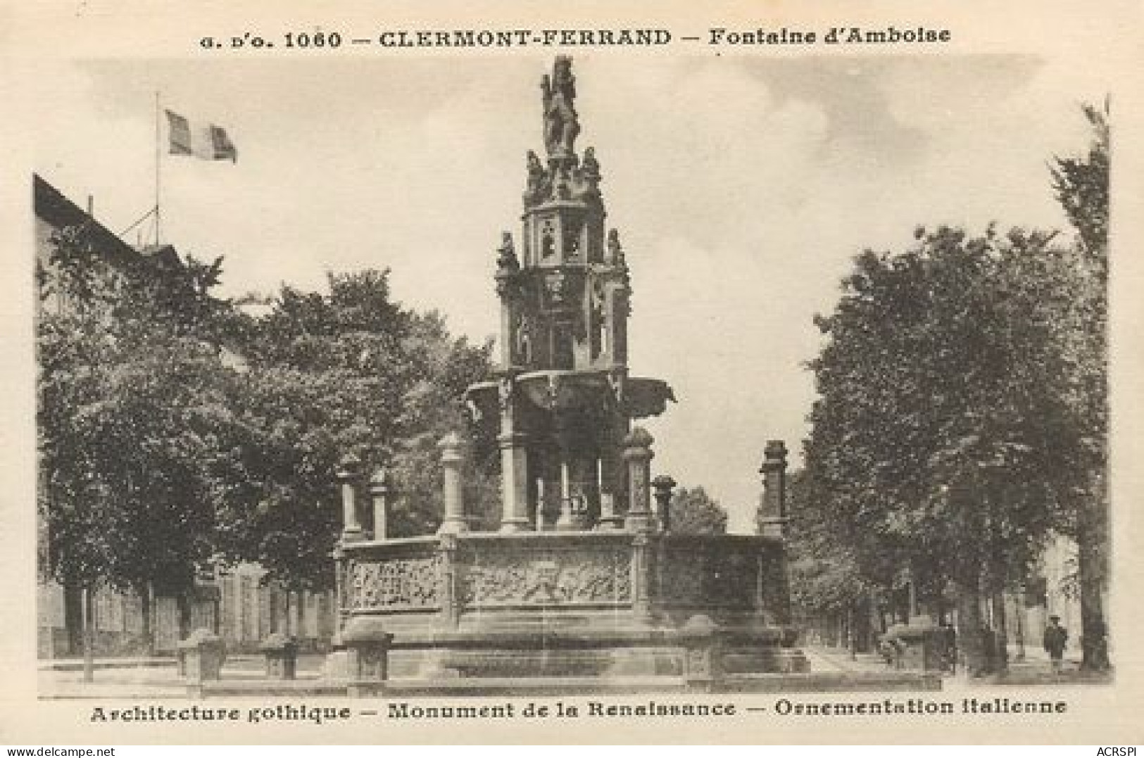 CLERMONT FERRAND  Monument De La Renaissance  28   (scan Recto-verso)MA2220Ter - Clermont Ferrand