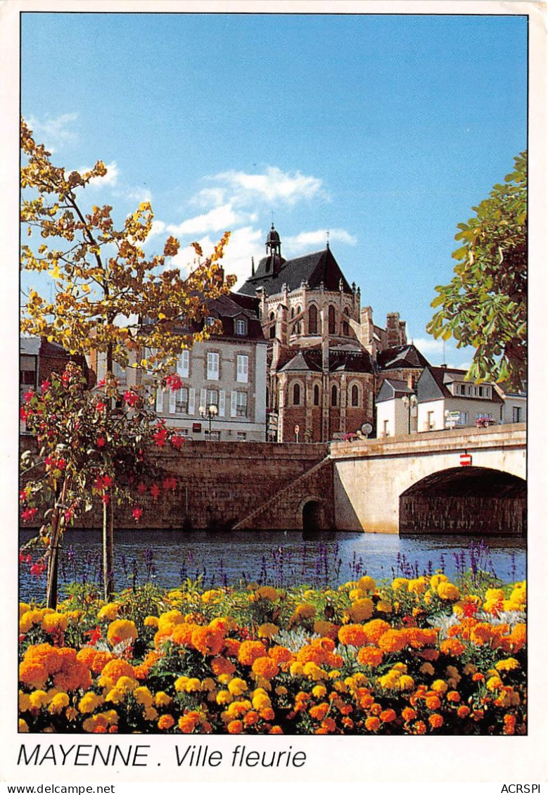 MAYENNE Le Pont Notre Dame Et La Basilique 25(scan Recto-verso) MA2247 - Mayenne