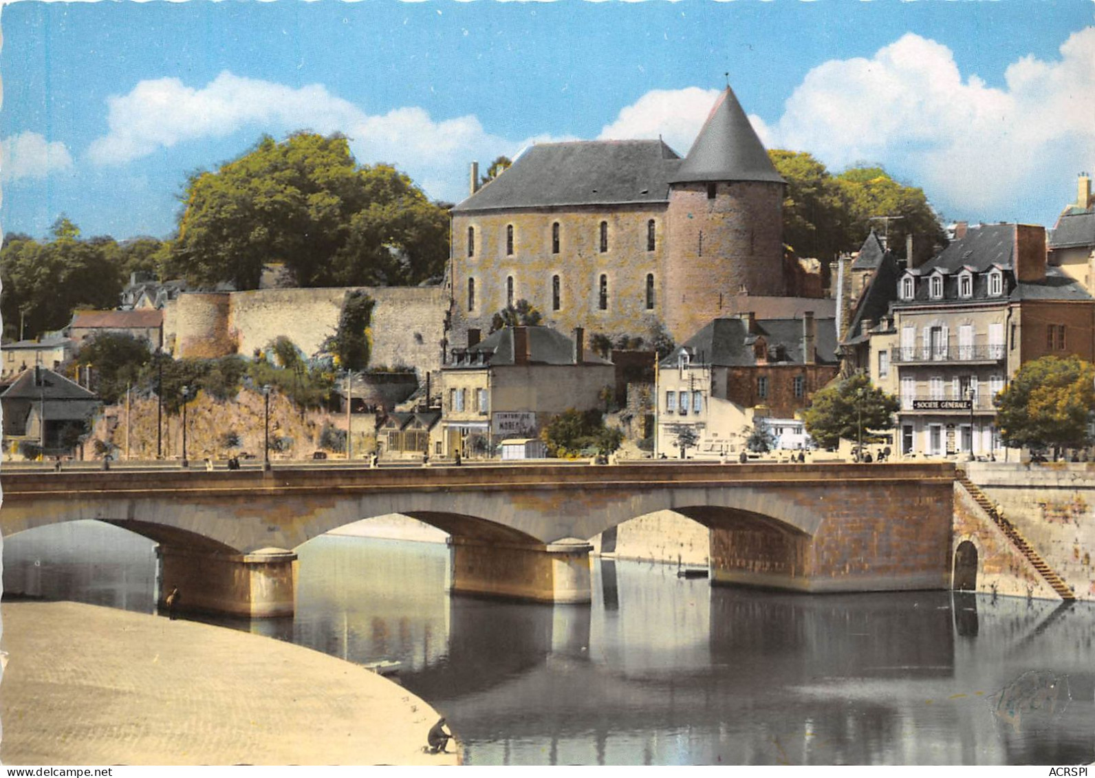 MAYENNE Le Pont Neuf Et Le Chateau 26(scan Recto-verso) MA2247 - Mayenne