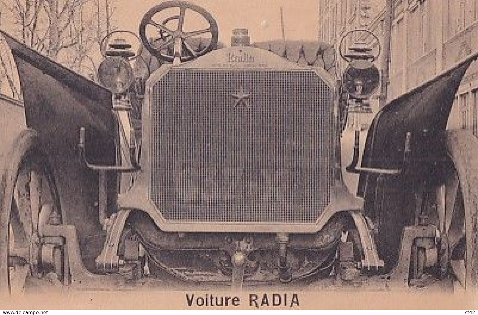 VOITURE RADIA EN TGP - Passenger Cars