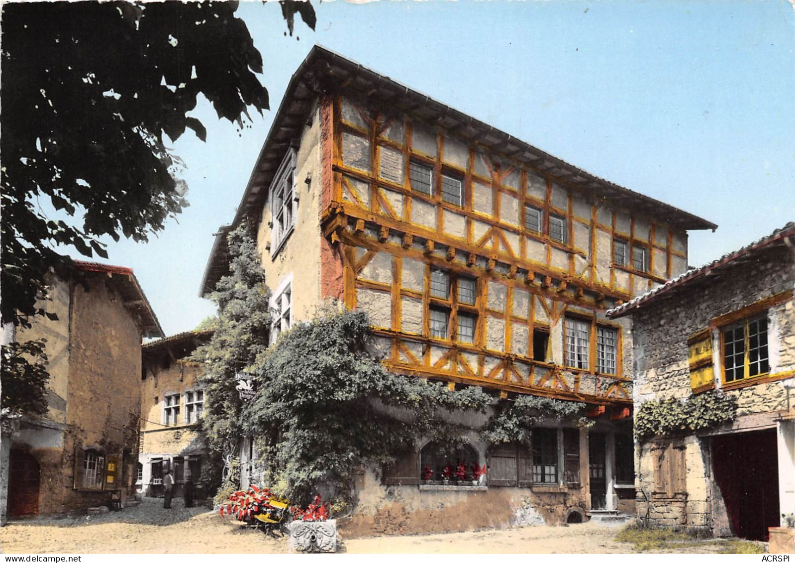 PEROUGES Ostellerie Du Vieux Perouges 10(scan Recto-verso) MA2262 - Pérouges